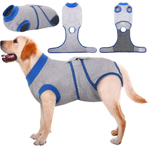 Traje de recuperación quirúrgica al por mayor de fábrica OEM para perros y gatos Onesies de recuperación de Cirugía de mascotas - Product Image 2