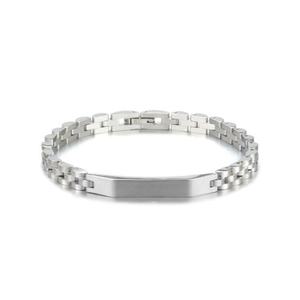 Custom 316l Stainless Steel <b>Men</b> <b>Bracelet</b> Engrave 14k 18k Gold Plated Fashion Chain Link <b>Bracelets</b> <b>for</b> <b>Men</b> - Product Image 6