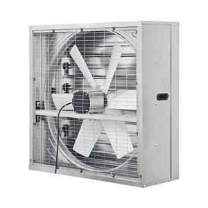 50 Inch Goede Prijs Muur Gemonteerde Doos Uitlaat Ventilator Gegalvaniseerd Plaatframe Voor Pluimveebedrijven Kas Kippenkoe Melkvarken - Product Image 6