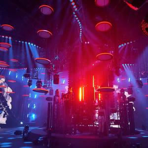 2025 <span class=keywords><strong>Pro</strong></span> Light Show Kinetic Motor con 4 RGBW LED Ring Light Kinetic LED Circle Ring para DJ Bar Light - Product Image 4