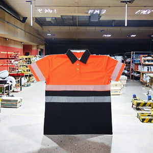 Nuova Maglietta WeiGuang a Maniche Corte, Traspirante, Riflettente, Impermeabile in Poliestere, ad Asciugatura Rapida, per l'Estate, Certificata ANSI Classe 2 EN - Product Image 3