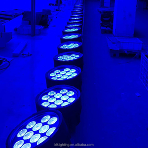 חדש הגעה par אור 12pcs x 12W(6 ב 1) RGBWAUV Led שלט רחוק עמיד למים סוללה מופעל Par אור לאירועים/DJ/מועדון - Product Image 3