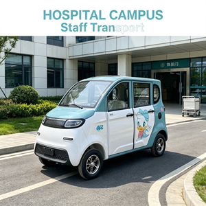 Coche Eléctrico Mini EV de 4 Puertas y 4 Ruedas Barato para Exportación China, Vehículo Eléctrico de Nueva Energía para Pasajeros Adultos y Familias - Product Image 6