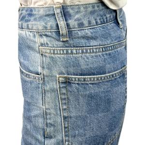 Pantalones Vaqueros de Pierna Recta Casuales con Estampado de Parches para Mujer, Diseño Nuevo OEM - Product Image 5