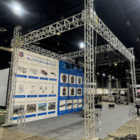 F34 290mm Truss de Aluminio con Perno para Iluminación de Escenario, Sistema de Elevación para Eventos, Truss de Espiga con Elevación Manual