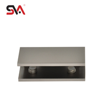 Amérique du Nord Offre Spéciale moderne personnalisé carré en laiton U forme sans cadre panneau fixe Support de sol cuisine extérieur salle de bain