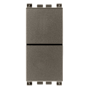 สวิตช์กดโลหะสองปุ่ม 10A 4.1x2.8x5.3 ซม. - Product Image 1