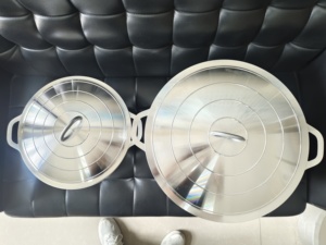 Ollas de aluminio fundido de alta resistencia, nuevas y populares, para cocinar, sopas, vapor, guisos y estofados. - Product Image 5