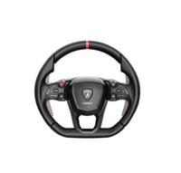 Volante con Licencia Oficial MOZA Racing Revuelto, Fibra de Carbono, Paletas de Doble Embrague, Controles Totalmente Programables para PC