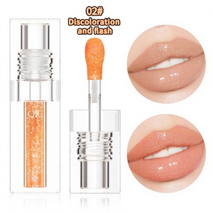 Wholesale Temperature Changing <b>Liquid</b> Lip Gloss Waterproof Long Lasting Hydrating Shimmer Long Lasting Lip Makeup Lip Oil - Product Image 1