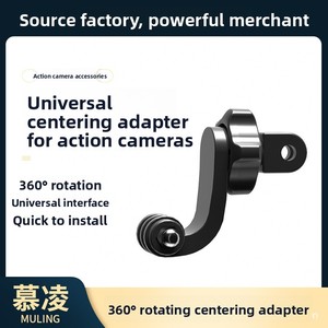 Adaptador de Clip con Gancho en J para Montaje Vertical en Superficies, Rotación de 360°, para Cascos GoPro Hero 13 12 11 10 9 8 7, DJI Osmo Action, <span class=keywords><strong>Insta360</strong></span> - Product Image 4