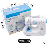 Mini machine à coudre multifonctionnelle à plat pour usage domestique, neuve, alimentation par chute, 12 points, sans lubrification, écologique