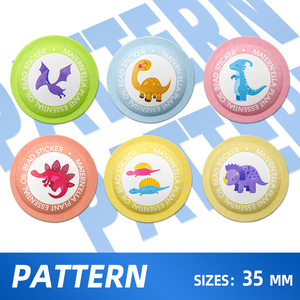 Logo personnalisé OEM ODM autocollants apaisants pour chiens et chats patchs apaisants pour l'anxiété nouveau design patch à perles - Product Image 2