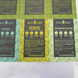 Prix de gros vinyle réfléchissant Film plastique hologramme or autocollant de <span class=keywords><strong>tatouage</strong></span> code à barres étiquette autocollante pour verres et autres utilisations - Product Image 5