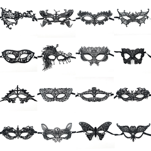 Masque pour les yeux de pâques femmes Sexy dentelle masque vénitien pour <span class=keywords><strong>bal</strong></span> <span class=keywords><strong>masqué</strong></span> Halloween pâques Cosplay masques de fête femme déguisement - Product Image 3