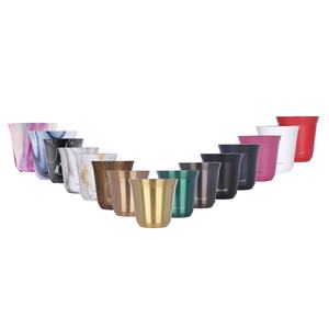 Tasses à expresso personnalisées isolées à Double paroi <span class=keywords><strong>en</strong></span> acier inoxydable 80ml, tasses à <span class=keywords><strong>café</strong></span>, tasse incassable sans tige, petite tasse - Product Image 3