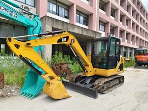 Mini-excavatrice d'occasion 6 tonnes, type chenilles, équipement de construction CAT 306D 306E 306E2 à vendre - Product Image 3