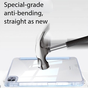 Soporte Acrílico Plegable en Y 2 en 1 Personalizado para <span class=keywords><strong>iPad</strong></span> Air5/<span class=keywords><strong>Pro</strong></span> de 11 Pulgadas, con Ranura para Lápiz y Funda Protectora para Tablet - Product Image 2