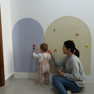 <span class=keywords><strong>Pizarra</strong></span> Magnética <span class=keywords><strong>de</strong></span> Fieltro Lavanda en Oferta, 24x40 Pulgadas, Adhesivo para Pared sin Daños, Borrado en Húmedo, para Sala <span class=keywords><strong>de</strong></span> Juegos Creativa - Product Image 4