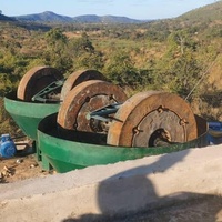 Baichy Gold Ore Mining Rectifieuse Prix Argent Plomb Zinc Fer Usine De Séparation Humide Pan Mill 1200 Équipement À Vendre