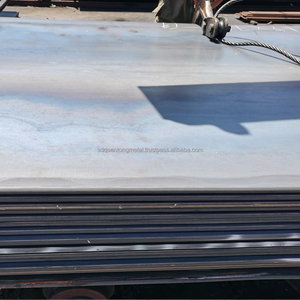 Placa de acero al carbono suave laminada en caliente con estándares ASTM/JIS/AISI pintados en negro de 60mm de espesor para soldadura de corte por flexión - Product Image 1