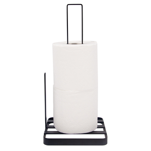 Placage <span class=keywords><strong>de</strong></span> poudre <span class=keywords><strong>de</strong></span> haute qualité, <span class=keywords><strong>porte</strong></span>-serviettes <span class=keywords><strong>en</strong></span> <span class=keywords><strong>papier</strong></span> noir, pour toilette <span class=keywords><strong>en</strong></span> fer, cuisine, livraison gratuite - Product Image 5