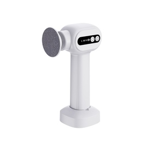 Lime à pieds électrique sans fil rechargeable 2-en-1 avec logo personnalisé pour la maison, ponceuse à ongles et éliminateur de callosités - Product Image 1