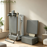 Reformer de Pilates Commercial Pliant Portable Plus en Alliage de Qualité Aéronautique, Réglable, Durable, Couleur Personnalisée, Expédition Rapide