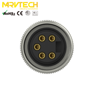 Marvtech Female 3/4/5/6 Pole 7/8 Overmoulded <b>Power</b> <b>Cable</b> Connector for Factory Automation Actuator Boxes - Product Image 2