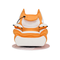 Fauteuil de relaxation en tissu pour chatons corpulents, avec commande vocale, pour home cinéma et salon, avec support de téléphone portable