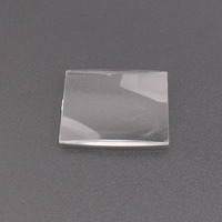 Camman Optical Biconvex 41x37mm Square Magnifying Double Convex Acrylic Lenses OEM S4137