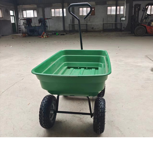 รถเข็นโลหะสี่ล้อ รุ่น TC4253 ขนาด 125 ลิตร น้ำหนักเบา สำหรับขนย้ายเครื่องมือในสวน - Product Image 5