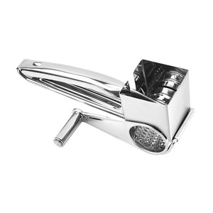 Stainless Steel Hand Cranked Cheese Grater Manual Rotating Multi Functional Kitchen <b>Tool</b> For Grating Cheese - Product Image 4