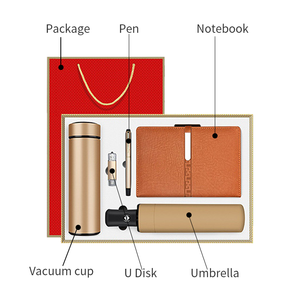 Khuyến mãi kinh doanh Bộ quà tặng chai sang trọng tùy chỉnh của công ty Đảng 4 cái hộp Set với logo - Product Image 4