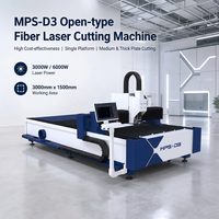 Mesin Pemotong Laser Han's Laser 3000W 3015 Harga Terjangkau, Pemotong Laser Serat Logam 3015
