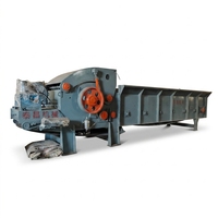Broyeur et déchiqueteur de bois électrique GX216 grande capacité avec plaque en acier haute résistance 5-8t/h, entraînement moteur, qualité supérieure