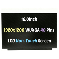 Écran LCD LED 16,0 pouces B160UAN01.T 1920x1200 sans fonction tactile, panneau d'affichage de remplacement 40 broches