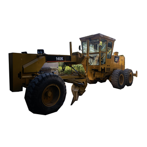 Motoniveladora Caterpillar 140K Original de EE. UU. en Buen Estado, Sin Pintar, Venta Caliente, Precio de Fábrica, Características: Motor y Caja de Cambios - Product Image 1