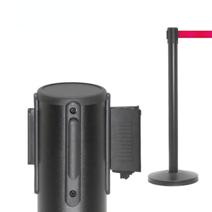 이동할 수 있는 무쇠 볼러드 난간 휴대용 군중 통제 Stanchion - Product Image 1