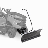 Lame de chasse-neige manuelle pour VTT, en acier robuste, pour quad 4 roues, 43 kg, usage résidentiel et commercial