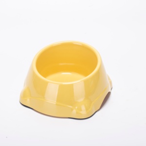 Neck Friendly Tilted Pet Bowl Anti-Spill Non Slip Plastic Raised Pet Feeder Bowl Stackable for Small Pets - Product Image 2