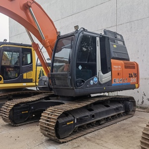 Original <b>Painting</b> Hitachi ZX200 Excavator Engineering & Construction Machinery <b>cheap</b> on sale - Product Image 1