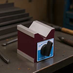 Abrazadera de ángulo de 90 grados con prisma magnético Fervi para metalurgia y mecanizado - Product Image 3