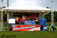 Sistema de armazón de escenario al aire libre Sistema de armazón de evento al aire libre de aluminio Estructura de armazón de rendimiento de concierto