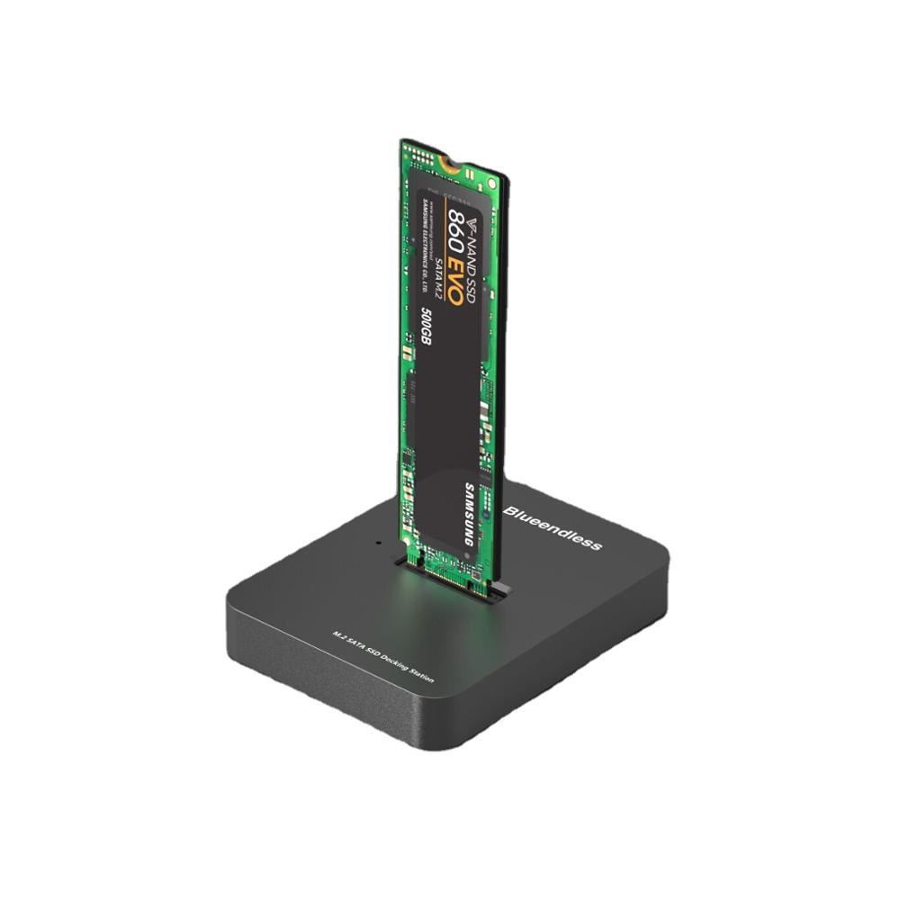 Алюминиевый Дубликатор M.2 Ssd док-станции, SATA M.2, Адаптер Клон сетевого хранилища, USB накопитель данных M2 Ssd клон