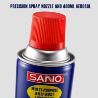 SANVO Spray Dégrippant et Antirouille 400ml Huile Pénétrante Lubrifiante pour Pièces Automobiles, Boulons et Écrous – Vente en Gros