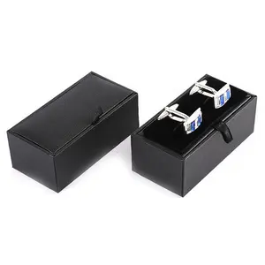 थोक मूल्य कस्टम हार्ड कागज Recyclable पेपरबोर्ड पैकेज बक्से विंटेज लक्जरी गहने उपहार बॉक्स के लिए कफ लिंक