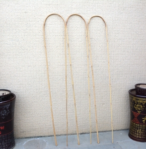US Stock, 10-day Delivery, 3 Pcs 3ft U-Shape Bamboo Cane <strong>Bambo</strong> Hoop Plant Flower <strong>Trellis</strong> Support Plants Climbing - Product Image 4