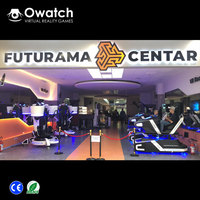 Simulador de Vuelo VR para Interiores/Exteriores, Material de PC y Metal, para Centros Comerciales, de un Proveedor de Fábrica en Guangzhou