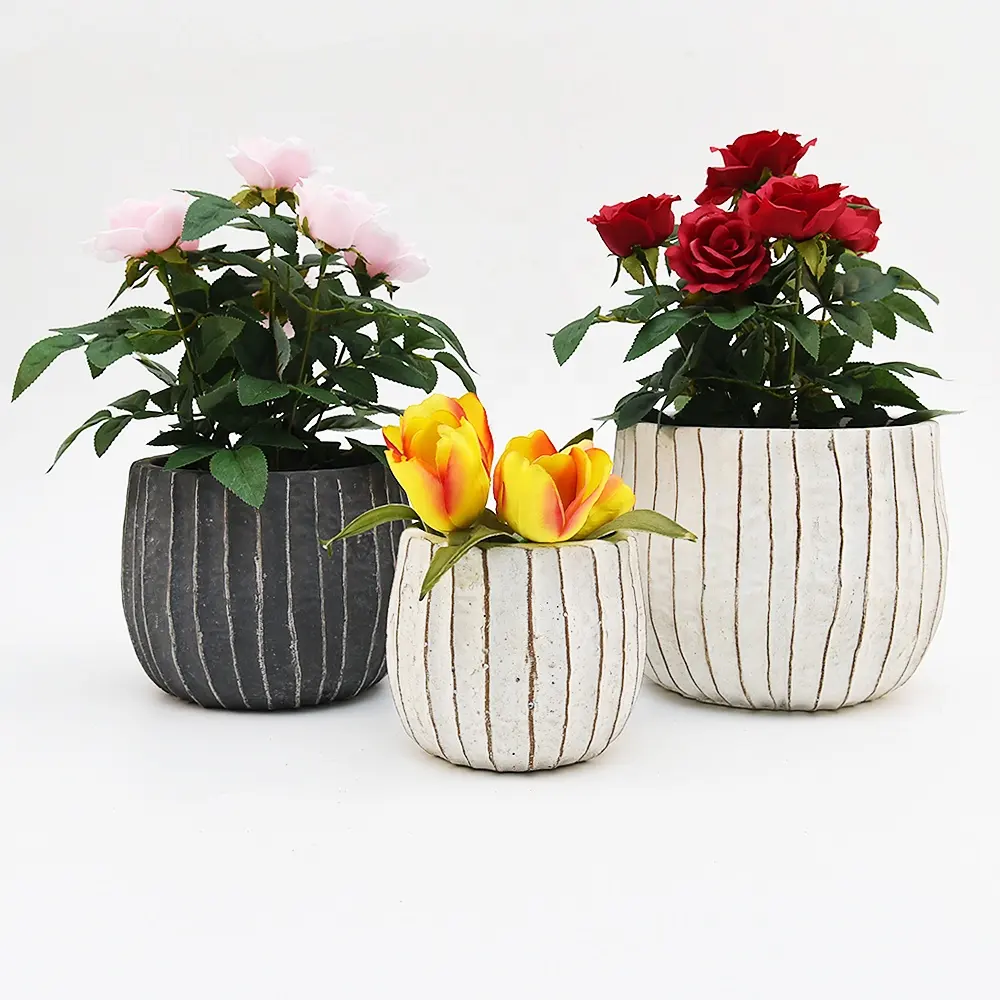 Керамические цветочные горшки и Горшки Оптом, глиняный домашний декор, разноцветный цветочный горшок из террасоты